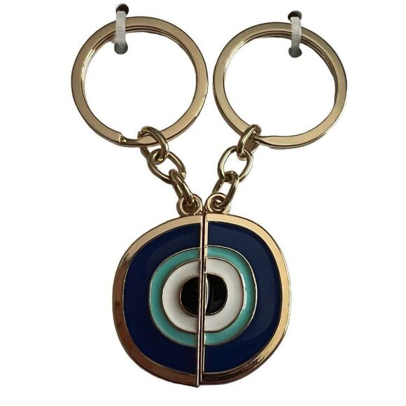 Set of 2 Evil Eye Friendship Keychains - Picture 3 of 6
